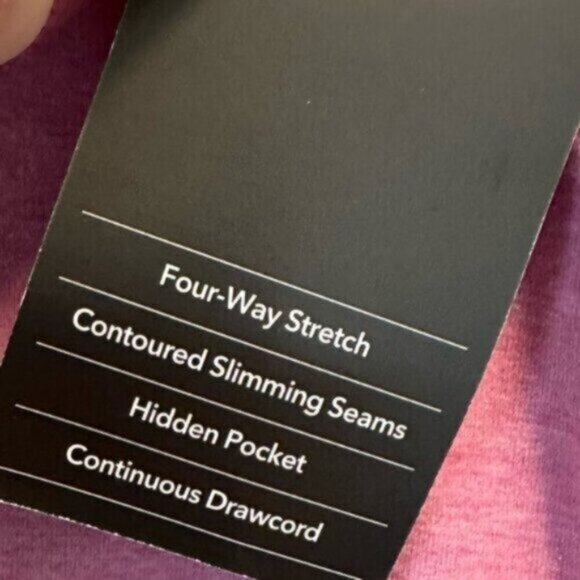 NWT GAP | French Pink Heather GFast 7/8 Colorblock Cotton Leggings Size Medium - Picture 8 of 9